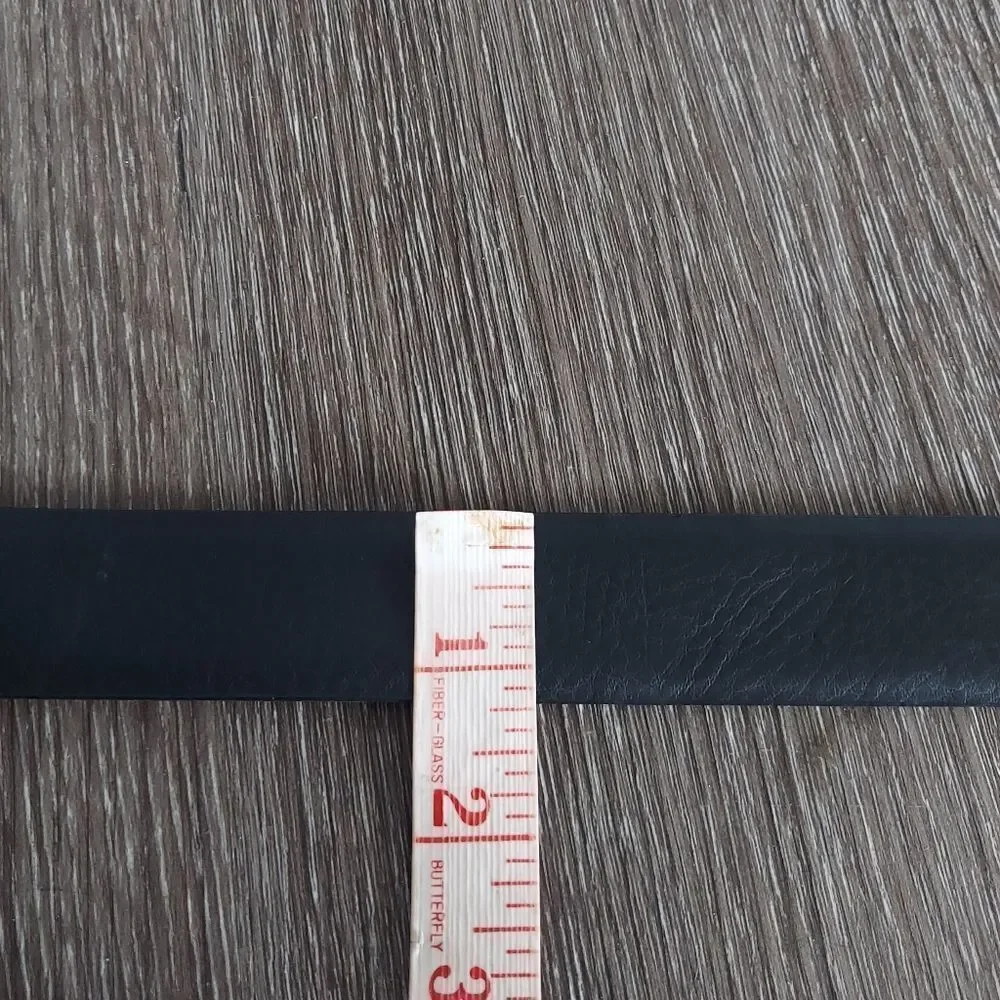 Nike Reversible Black Brown Faux Leather Belt Small